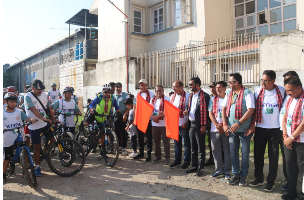 वायु प्रदूषण घटाउन साइकलको प्रयोग बढाउनुपर्नेमा खानेपानी मन्त्री यादवको जोड